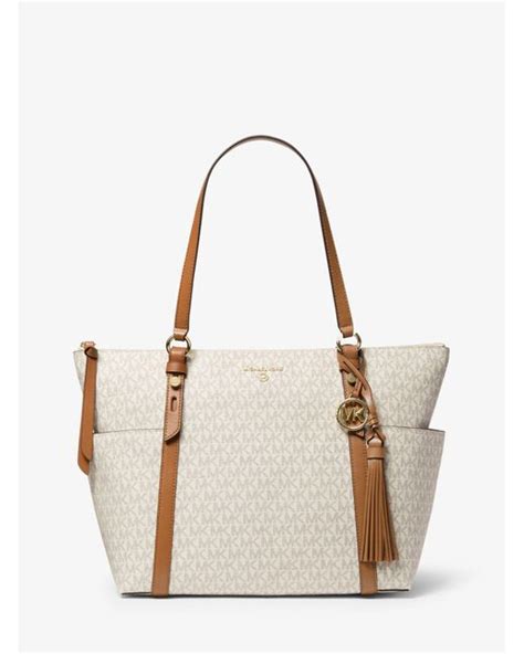 top zip tote michael kors|michael kors sullivan large.